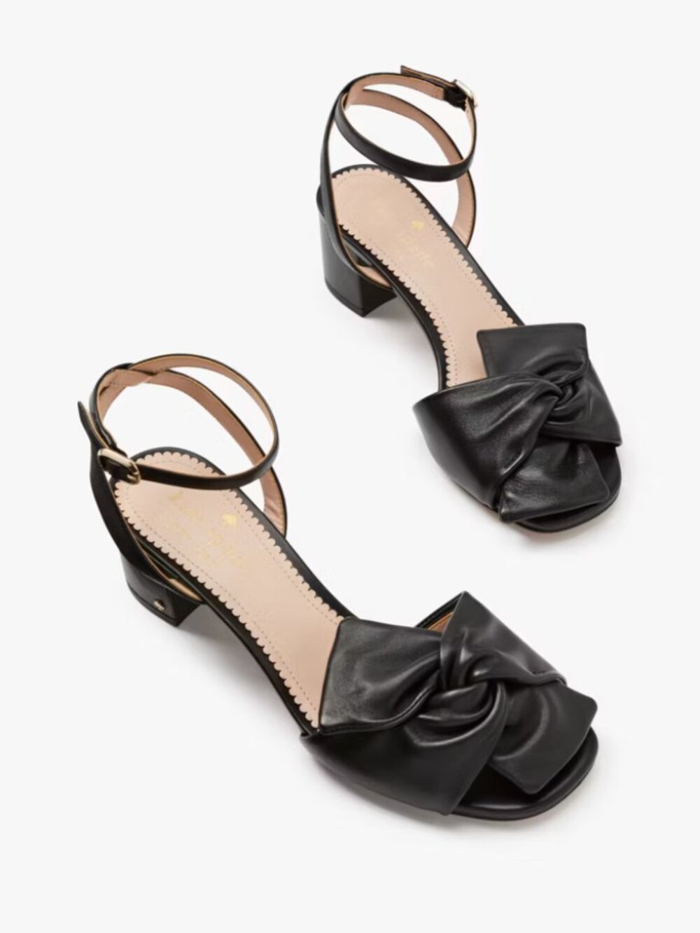 Kate Spade Camille Sandals In Black Size 7B